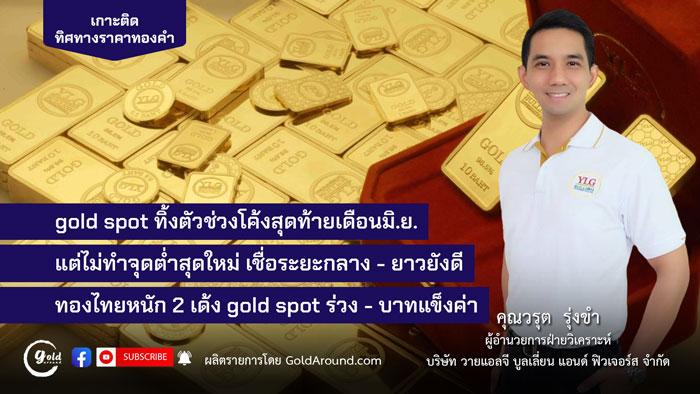 คุณวรุต รุ่งขำ ผู้อำนวยการฝ่ายวิเคราะห์ บจ.วายแอลจี บูลเลี่ยน แอนด์ ฟิวเจอร์ส (YLG)