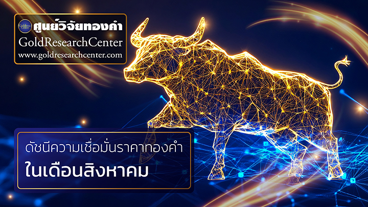 ดัชนีความเชื่อมั่นราคาทองคำประจำเดือน สิงหาคม 2568