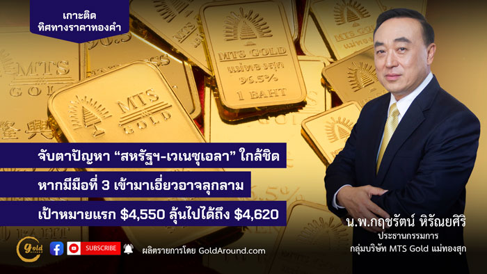 ทิศทางทองวันนี้ 6 ม.ค.69 น.พ.กฤชรัตน์ หิรัณยศิริ MTS Gold แม่ทองสุก