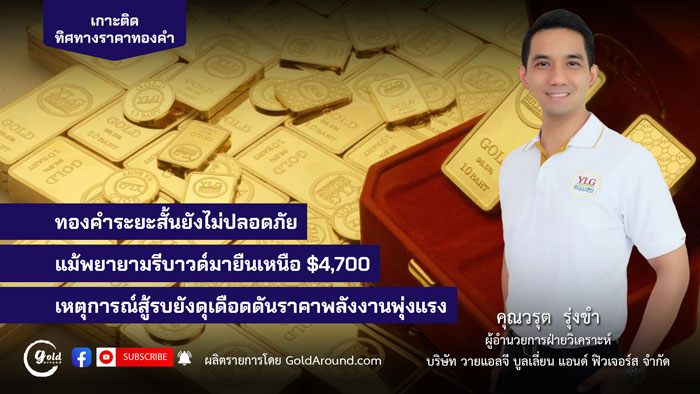 คุณวรุต รุ่งขำ ผู้อำนวยการฝ่ายวิเคราะห์ บจ.วายแอลจี บูลเลี่ยน แอนด์ ฟิวเจอร์ส (YLG)